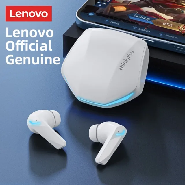 레노버 GM2 Pro TWS 무선 블루투스 V5.4 이어폰 HD 통화 저지연 헤드폰 듀얼 모드 음악 게임용 이어버드 GM2PRO